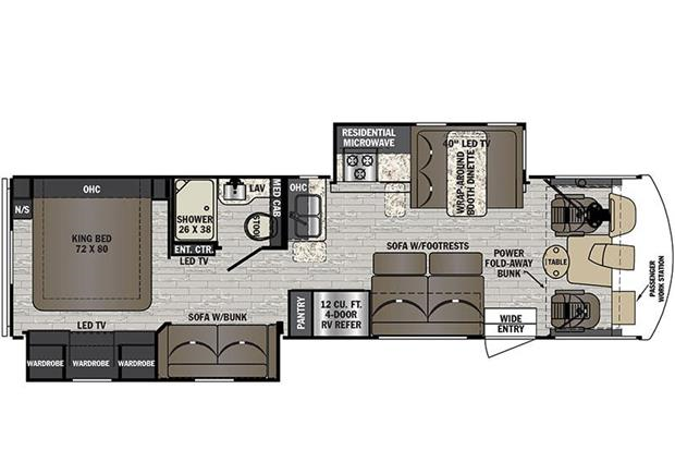 34ft FR3 #2199 - interior view 2