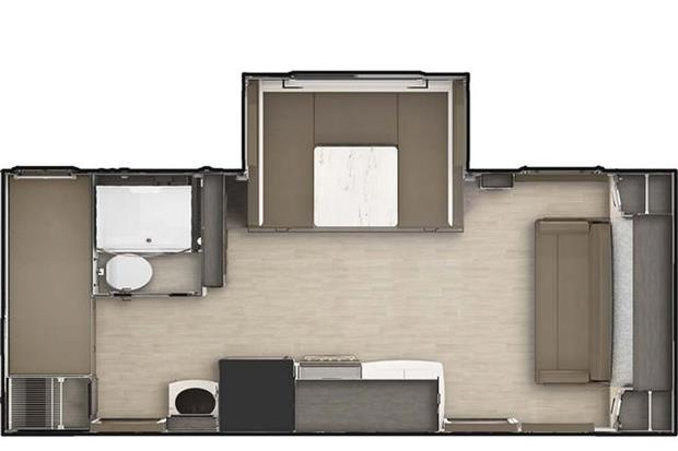 26ft Lance #2200 - interior view 2
