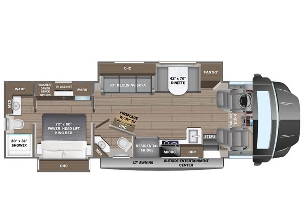 39ft Seneca #2210 - interior view 2